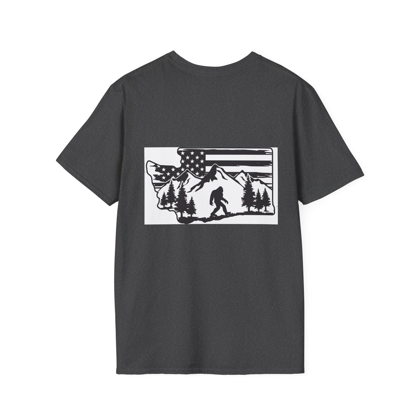 Bigfoot T-Shirt Memorabilia Unisex Softstyle