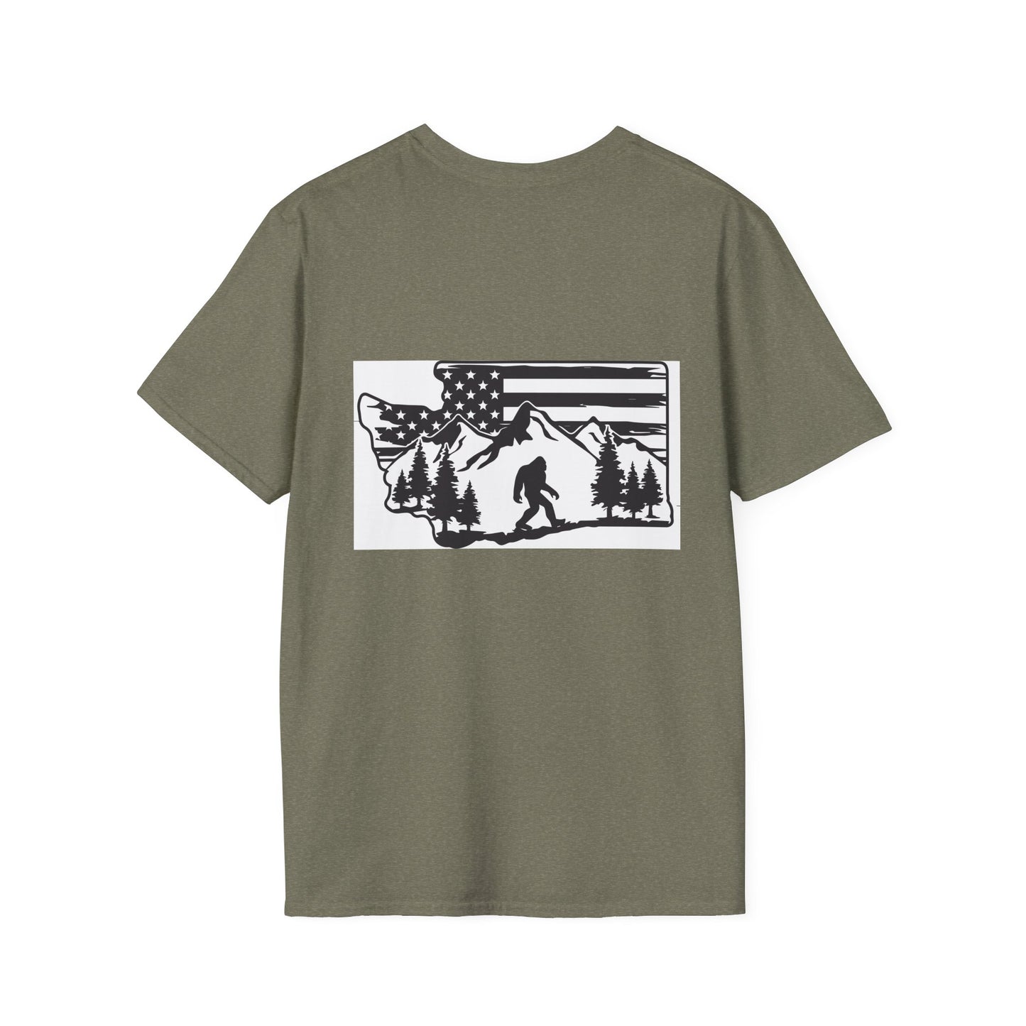 Bigfoot T-Shirt Memorabilia Unisex Softstyle
