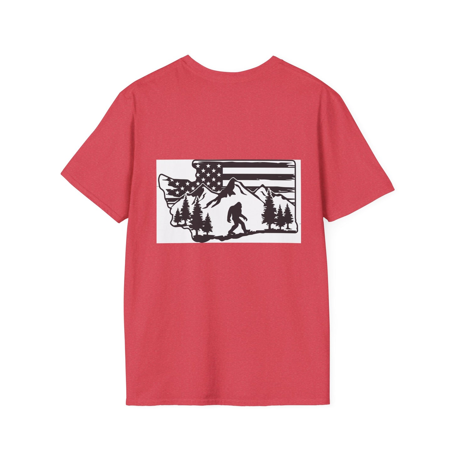 Bigfoot T-Shirt Memorabilia Unisex Softstyle