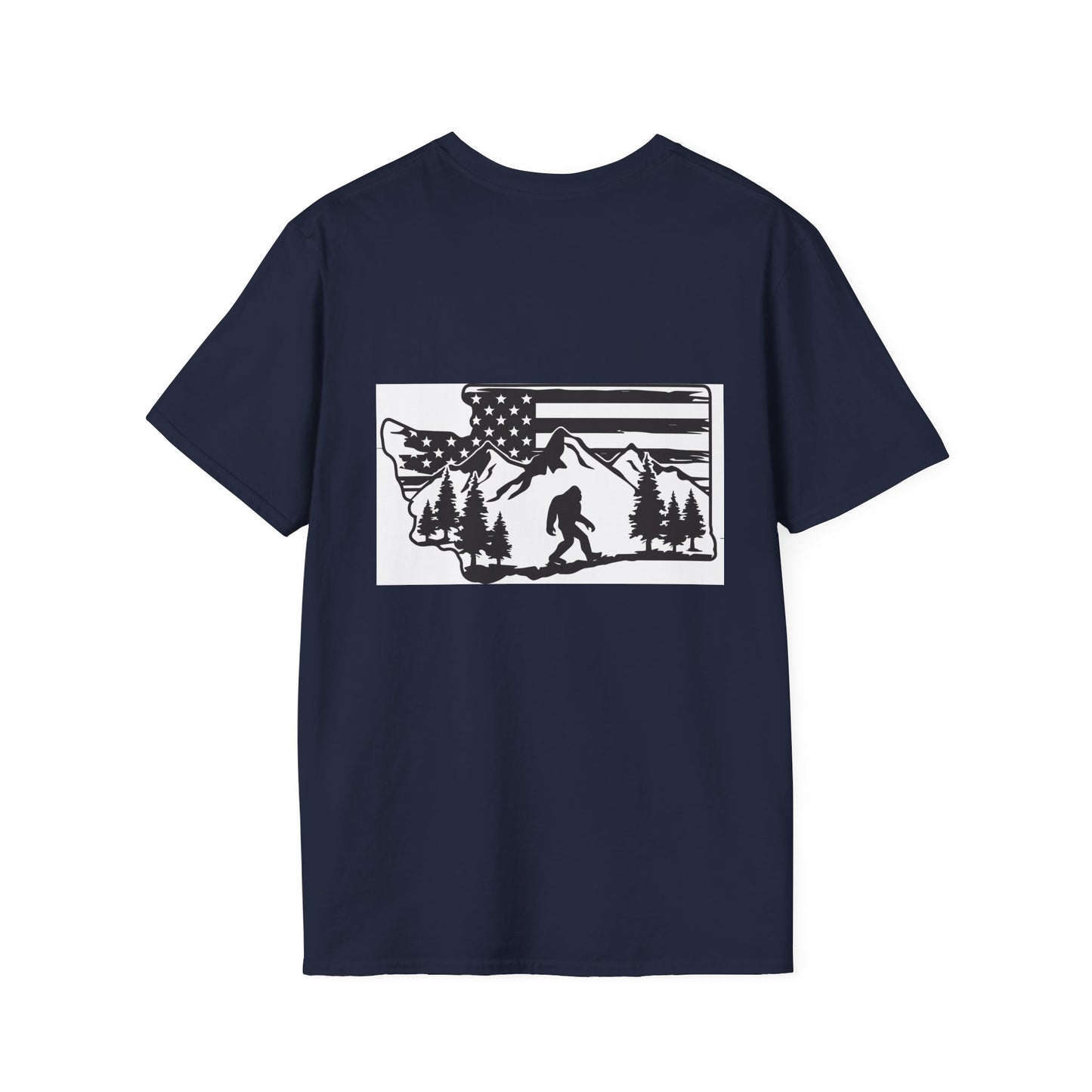Bigfoot T-Shirt Memorabilia Unisex Softstyle